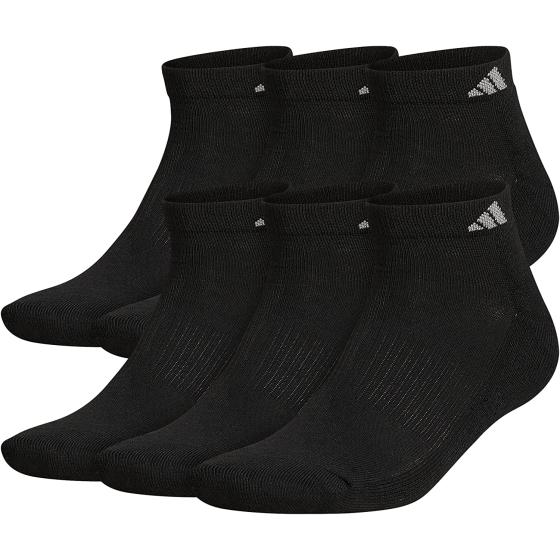 adidas Men's Athletic Cushioned 6-Pack Low Cut