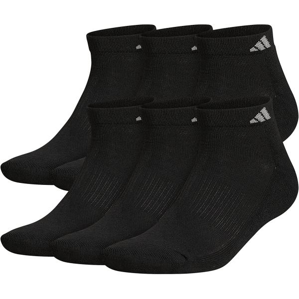 adidas Men's Athletic Cushioned 6-Pack Low Cut