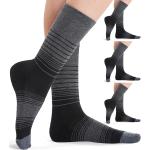 FITRELL 4 Pack Women's Merino Wool Hiking Socks Wicking Cushioned Warm Thermal Walking Boot Crew Socks