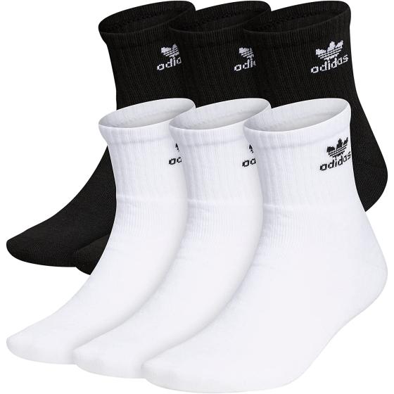 adidas Originals Unisex Originals Trefoil 6-Pack Quarter