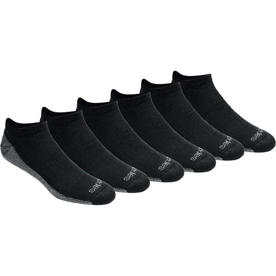 Dickies Men's Dri-tech Moisture Control No Show Socks (6 & 12 Pairs)
