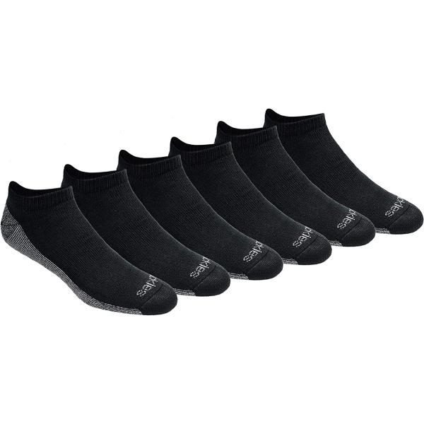 Dickies Men's Dri-tech Moisture Control No Show Socks (6 & 12 Pairs)