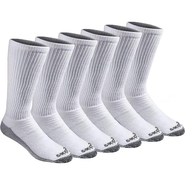 Dickies Men's Multi-Pack Dri-tech Moisture Control Boot-Length Socks