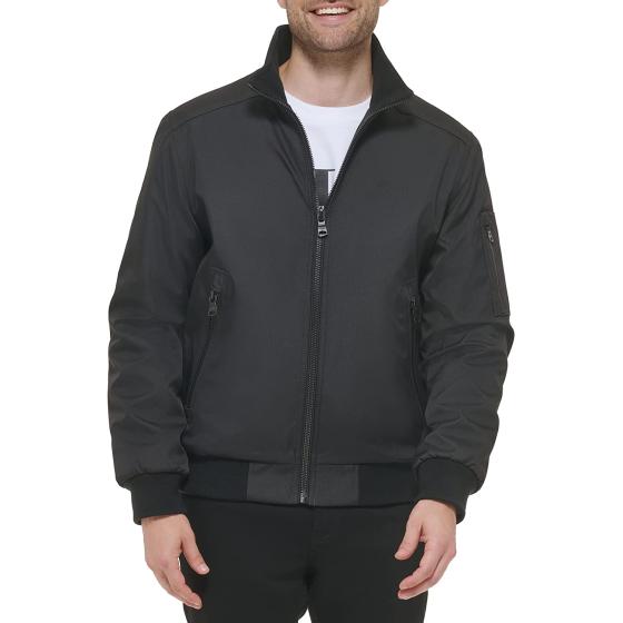 Calvin Klein Men's Winter Coats-Sherpa-Lined Hooded Soft Shell Jacket
