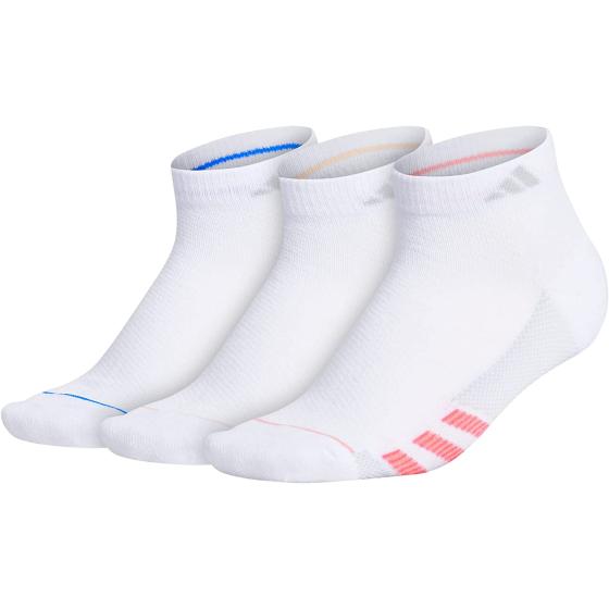 adidas Women's Superlite Stripe Ii 3-Pack Low Cut