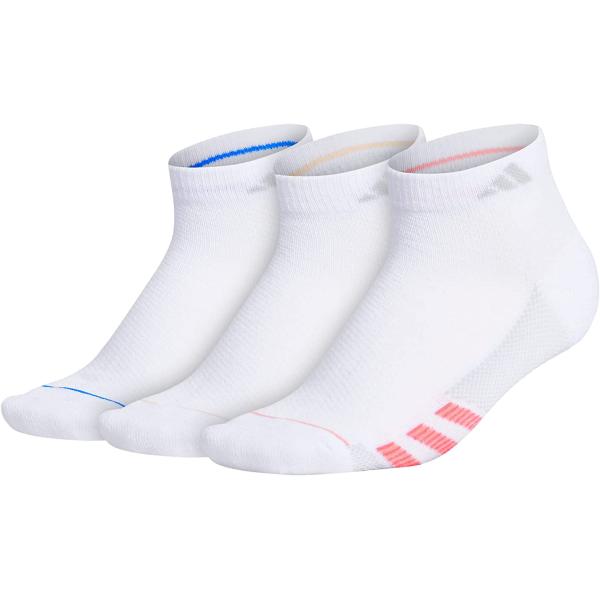 adidas Women's Superlite Stripe Ii 3-Pack Low Cut