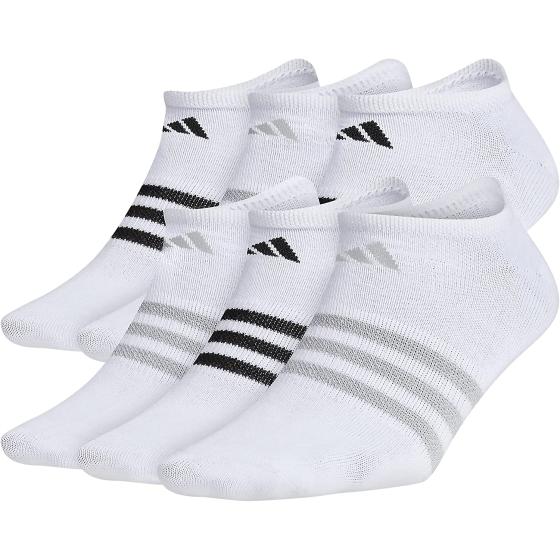 adidas womens Women's Superlite 6-pack No Show