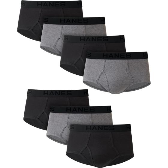 Hanes Ultimate Hanes Men Men's FreshIQ ComfortSoft Briefs, 7-Pack