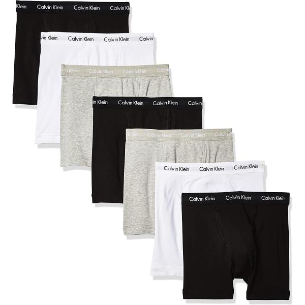 Calvin Klein Men's Cotton Stretch 7-Pack Boxer Brief