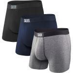 SAXX Men's Underwear - Vibe Super Soft Boxer Briefs with Built-in Pouch Support - Underwear for Men, Pack of 3