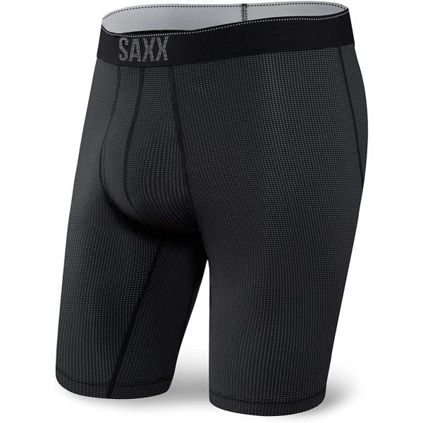 SAXX Men's Underwear – QUEST Quick Dry Mesh Long Leg Boxer Briefs with Built-In Pouch Support – Underwear for Men