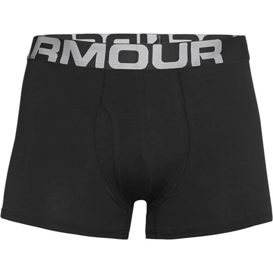 Under Armour Men's Charged Cotton 3-inch Boxerjock 3-Pack