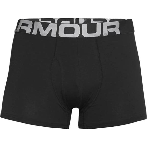 Under Armour Men's Charged Cotton 3-inch Boxerjock 3-Pack