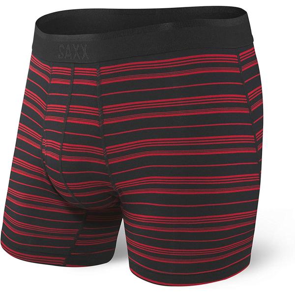 SAXX Underwear Men's Boxer Briefs – PLATINUM Men’s Underwear – Boxer Briefs with Fly and Built-In BallPark Pouch Support