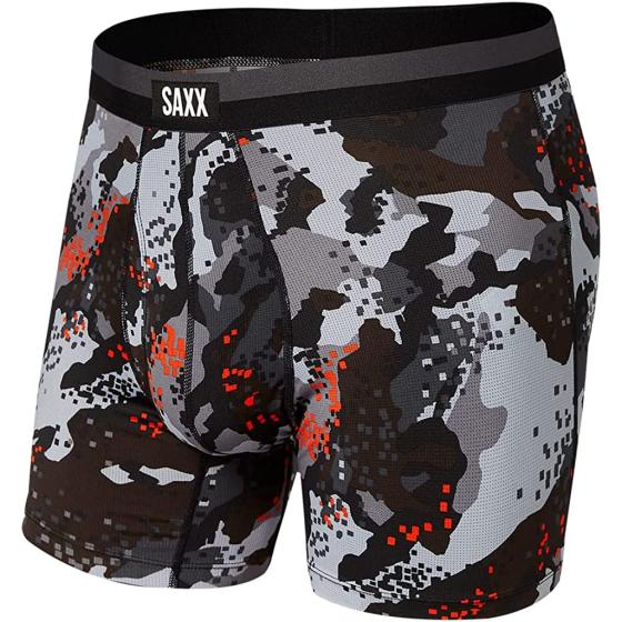 SAXX Men's Underwear - Sport Mesh Boxer Brief Fly with Built-in Pouch Support - Underwear for Men