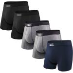 SAXX Men's Underwear - Ultra Super Soft Boxer Brief Fly 5Pk with Built-in Pouch Support - Underwear for Men
