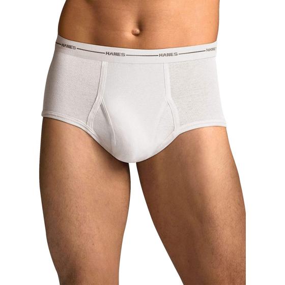 Hanes Men's 6-Pack FreshIQ Tagless Cotton Brief