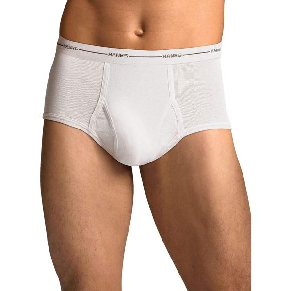 Hanes Men's 6-Pack FreshIQ Tagless Cotton Brief
