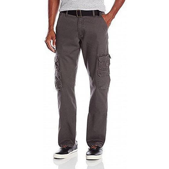 Wrangler Authentics Men's Premium Relaxed Fit Straight Leg Cargo Pant