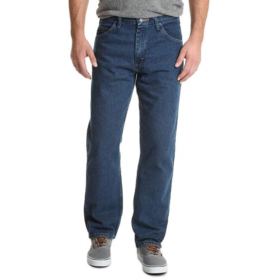 Wrangler Authentics Men's Classic 5-Pocket Relaxed Fit Flex Jean