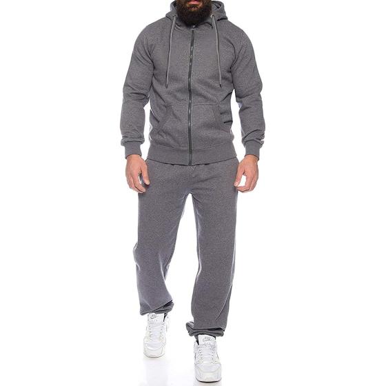 COOFANDY Sweatsuits for Men Long Sleeve 2 Piece Full Zip Hoodie Sweatpants Tracksuit Set Casual Comfy Jogging Suits S-4XL