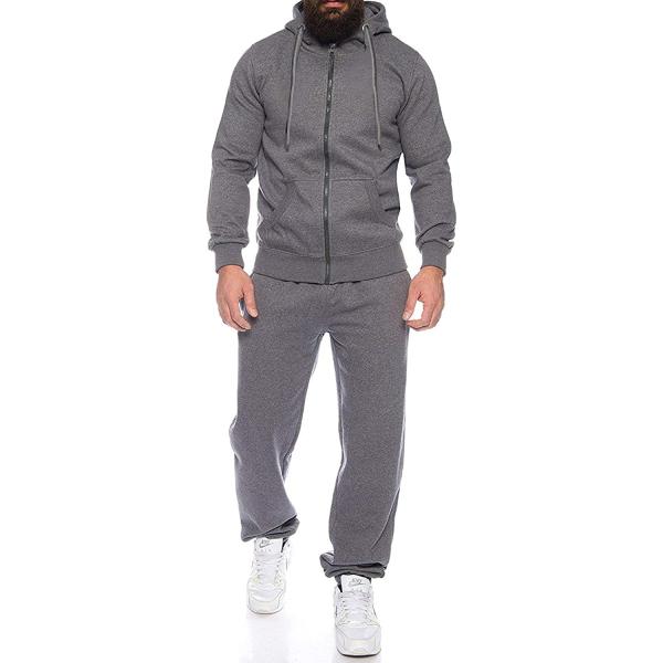 COOFANDY Sweatsuits for Men Long Sleeve 2 Piece Full Zip Hoodie Sweatpants Tracksuit Set Casual Comfy Jogging Suits S-4XL