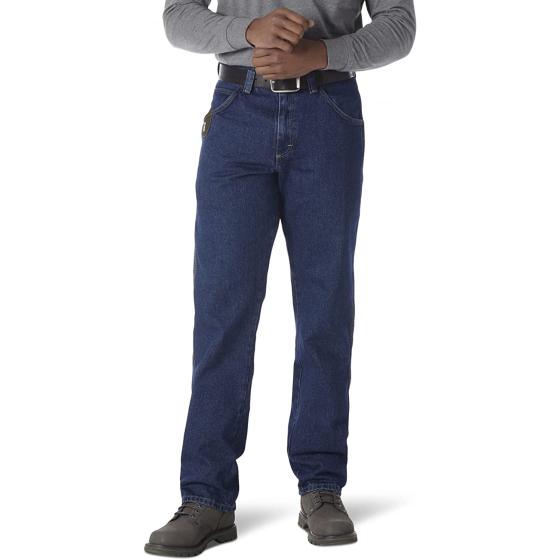 Wrangler Riggs Workwear Men's Relaxed Fit Five Pocket Jean