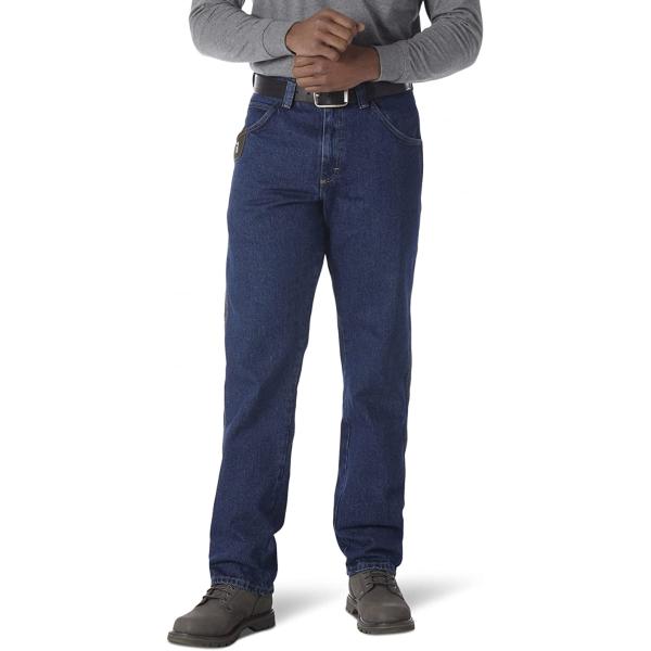 Wrangler Riggs Workwear Men's Relaxed Fit Five Pocket Jean