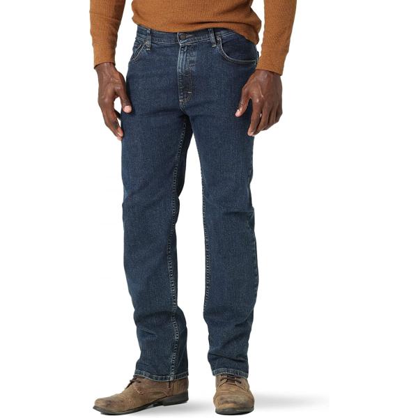 Wrangler Authentics Men's Regular Fit Comfort Flex Waist Jean