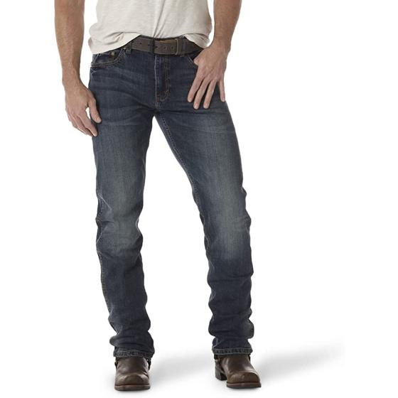 Wrangler Men's Retro Slim Fit Straight Leg Jean