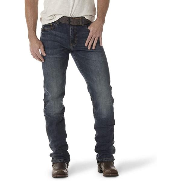Wrangler Men's Retro Slim Fit Straight Leg Jean