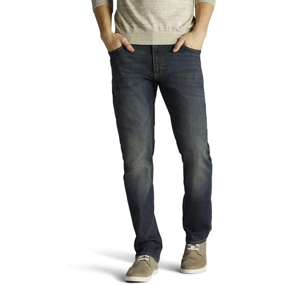 Lee Men's Big & Tall Extreme Motion Straight Fit Tapered Leg Jean