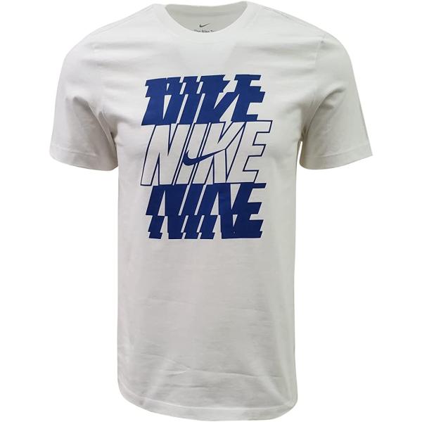 Nike Men's Italic Graphic Logo Crewneck T-Shirt