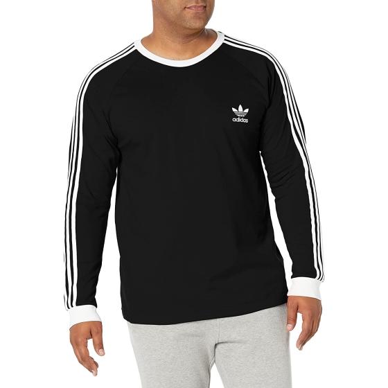 adidas Originals Men's Adicolor Classics 3-Stripes Long Sleeve Tee