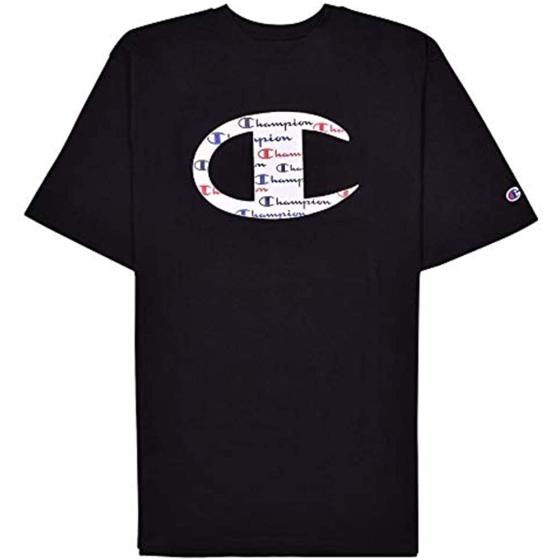 Champion Big and Tall Shirts for Men – Crewneck Big and Tall T Shirt Graphic Tee