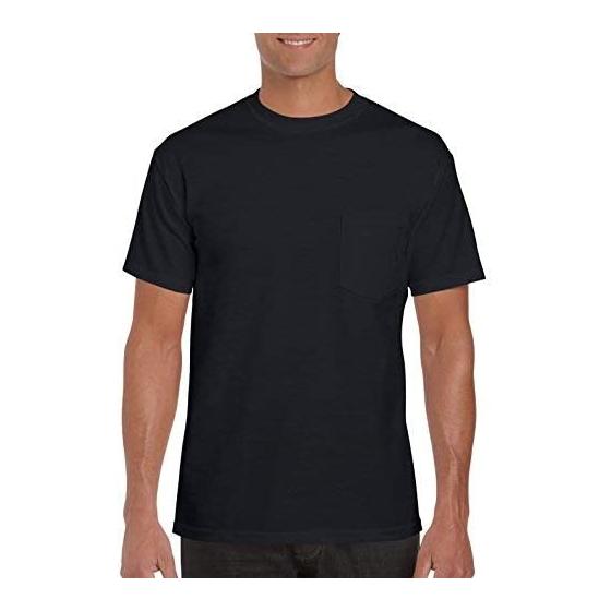 Gildan Adult DryBlend Workwear T-Shirts with Pocket, 2-Pack