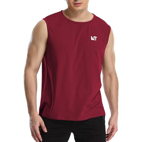 NITAGUT Men's Tank Tops Casual Classic Sleeveless Tops Workout Bodybuilding Muscle T-Shirt