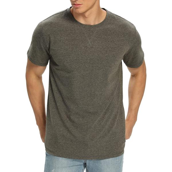 NITAGUT Men's Premium Cotton Crew Neck T-Shirt Fresh Classic Tee