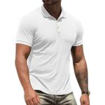 NITAGUT Men's Polo Shirts Shorts& Long Sleeve Casual Slim Fit Workout Shirts