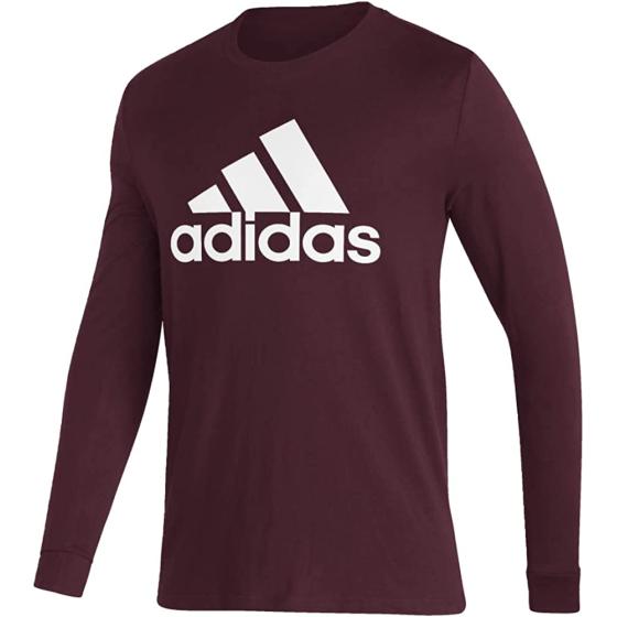 adidas Amplifier Long Sleeve Badge of Sport Tee Men's