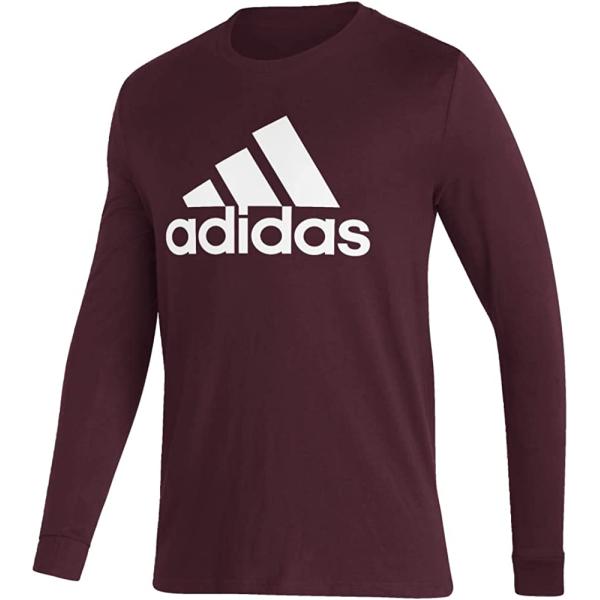 adidas Amplifier Long Sleeve Badge of Sport Tee Men's