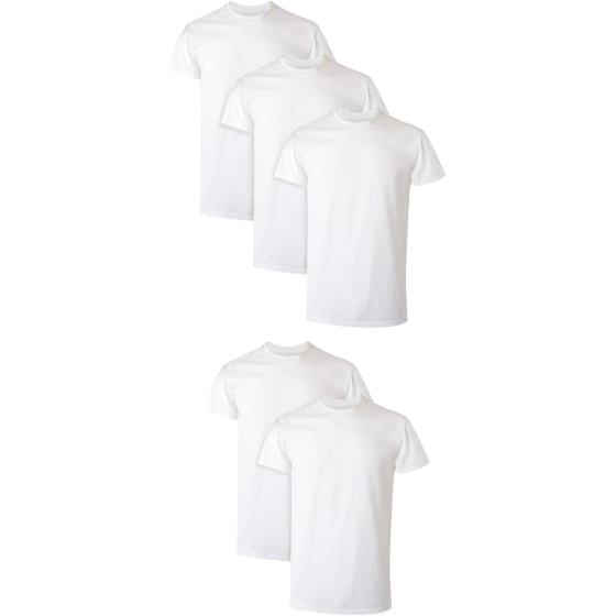 Hanes Men's 5-Pack X-Temp Comfort Cool Crewneck Undershirts