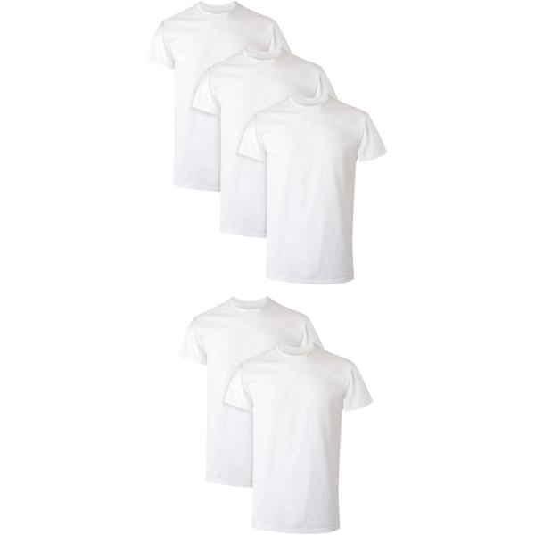 Hanes Men's 5-Pack X-Temp Comfort Cool Crewneck Undershirts