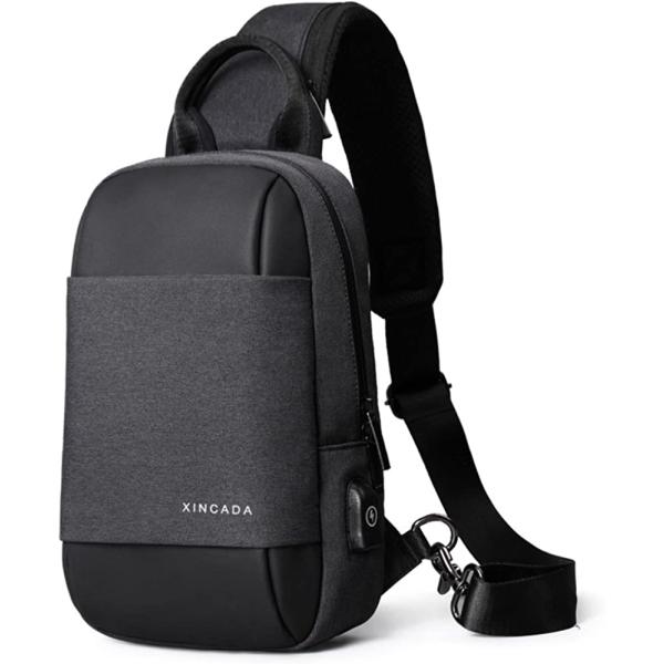 XINCADA Sling Bag Small Backpack Crossbody Bags for Men Chest Pack Man Purse Shoulder Messenger Bags
