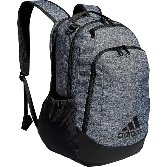 adidas Defender Backpack, JerseyOnixGrey/Black, One Size