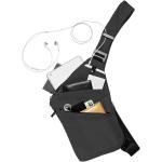OSOCE Sling Bag Chest Backpack Casual Daypack Black Shoulder Crossbody Lightweight Anti Theft Outdoor Sport Travel Hiking Bag For Men Women