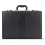 Solo Grand Central Attaché Briefcase with Combination Locks, Black