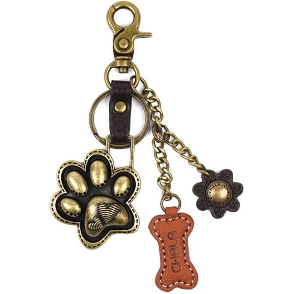 CHALA Purse Charm, Key Fob, keychain Decorative Accessories, Metal Charming Keychain