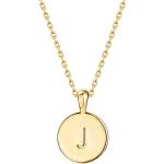 PAVOI 14K Rose Gold Plated Letter Necklace for Women | Gold Initial Necklace for Girls