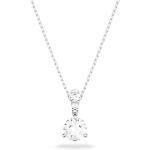 Swarovski Solitaire Crystal Necklace and Earrings Jewelry Collection